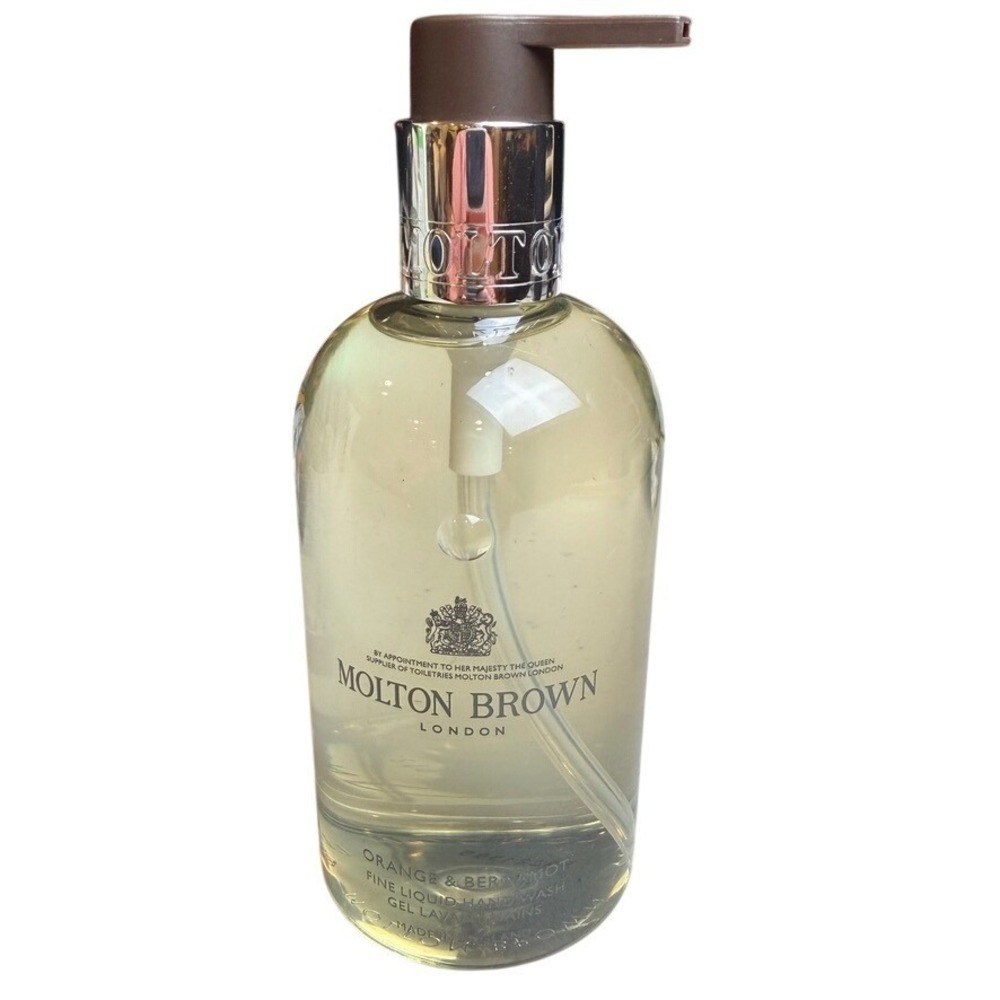 Molton Brown Orange & Bergamot Hand Wash 10oz‎ Yellow Luxury Soap